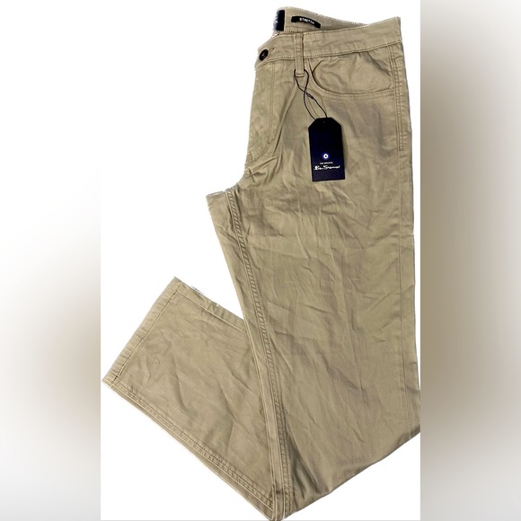 BEN SHERMAN MENS PANTS SLIM FIT SIZE W-33 L-32 - Picture 3 of 8